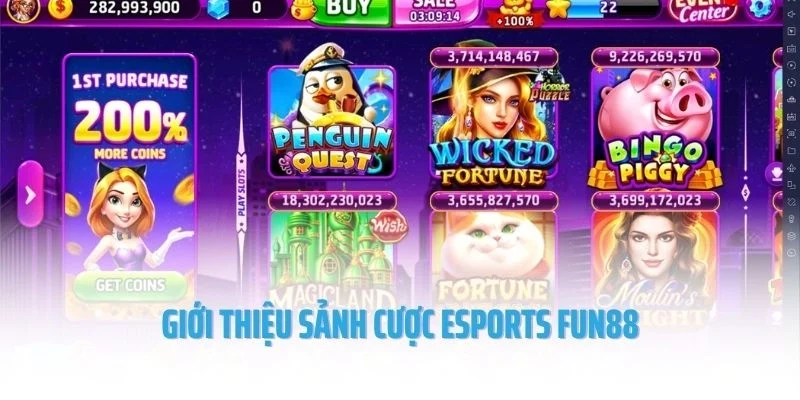 Giới thiệu sảnh cược Esports Fun88